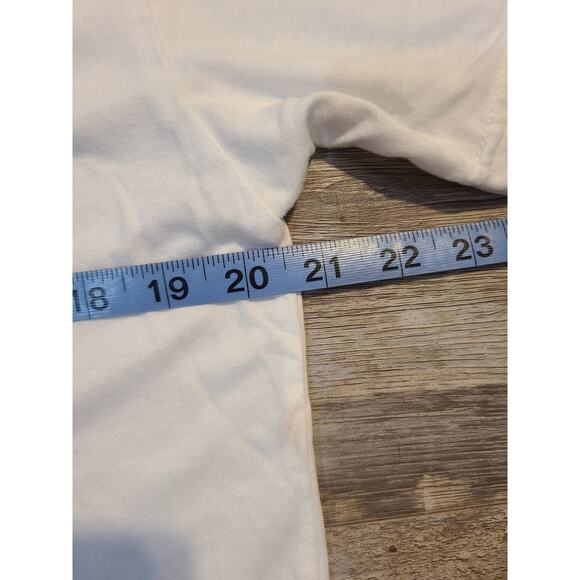 Next level large women's white "pop the bubbly" tee - Picture 6 of 7